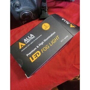 Lighting Super Bright H8 H11 LED Fog Lights Bulbs or DRL, 6000K Xenon White